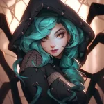 ujineitan_gorgeous_woman_with_teal_hair_dressed_in_a_spider_cos_ecbc8be1-0442-4c44-b91d-44fb1...webp