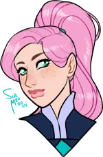 2024 Poppy Pink headshot by Sirmeo commissioned by Wes.webp