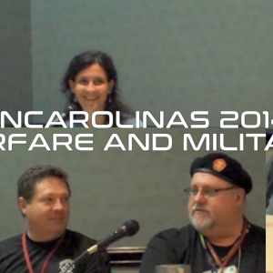 ConCarolinas 2014 - Warfare and the Military Panel (SARPtalk Episode 32)