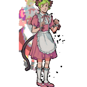catboy maid by vismuth83 adopted by Wes