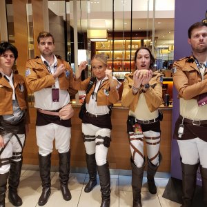 Attack on Titan Cosplay Group