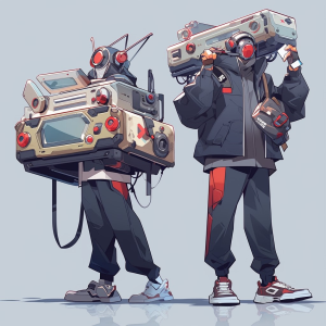 Domidar Xando's Robot Rappers