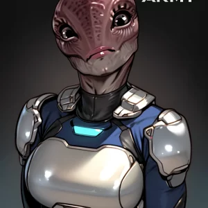 Star Army of Yamatai Female Random Alien