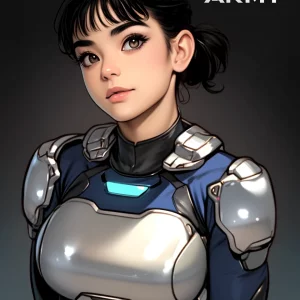 Star Army of Yamatai Female Humanoid