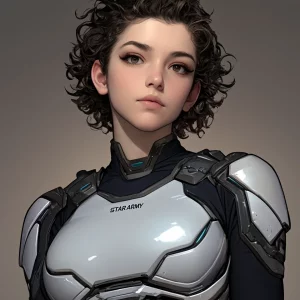 Star Army Female Humanoid