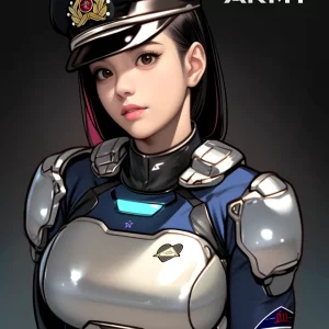 Star Army Female Humanoid Chui with Cap (First Fleet)