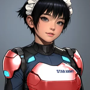 Star Army Female Humanoid Caretaker