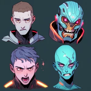 4 Random Aliens