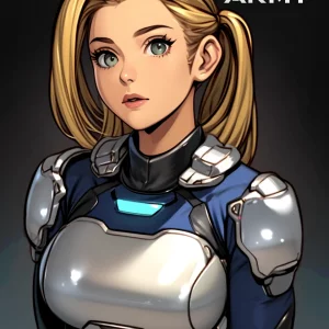 Star Army Female Humanoid