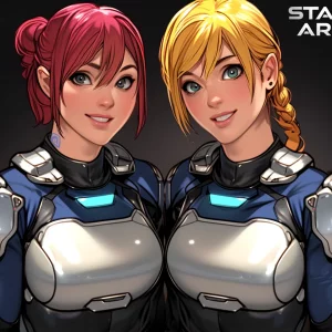 Star Army Female Humanoid Battle Buddies