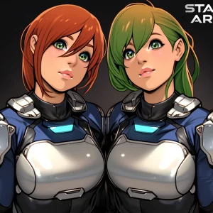 Star Army Female Humanoid Battle Buddies