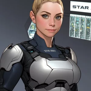 Star Army Female Humanoid