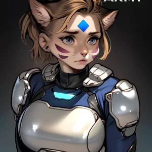 Star Army Female Anthro