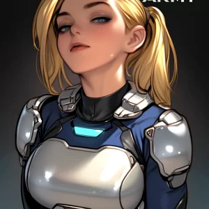 Star Army Female Humanoid - Blond