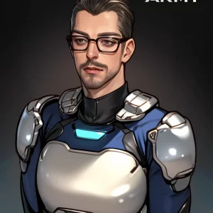 Star Army Male Humanoid