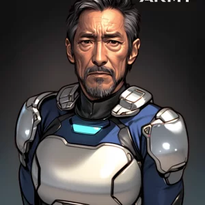 Star Army Male Humanoid - Japanese look