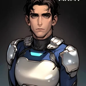 Star Army Male Humanoid