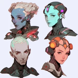 Random Cyborgs