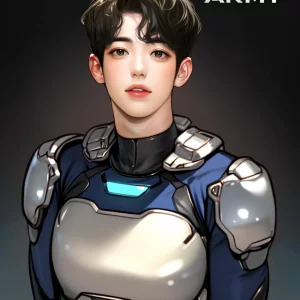 Star Army Male Humanoid