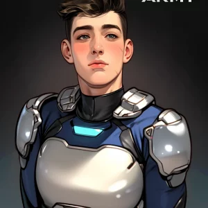 Star Army Male Humanoid