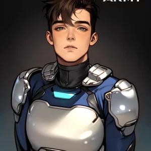 Star Army Male Humanoid