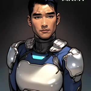 Star Army Male Humanoid