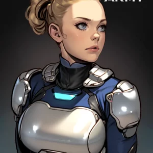 Star Army Female Humanoid