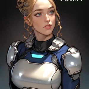 Star Army Female Humanoid