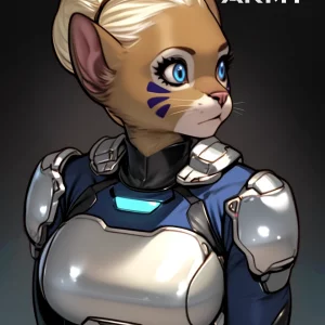 Star Army Female Anthro