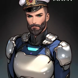 Star Army Male Humanoid Captain