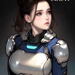 Star Army Female Humanoid