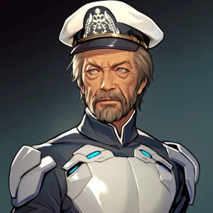 Star Army Humanoid Male Starship Captain