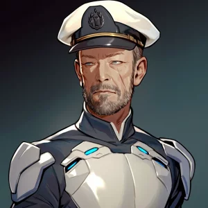 Star Army Humanoid Male Starship Captain