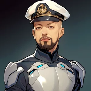 Star Army Humanoid Male Starship Captain