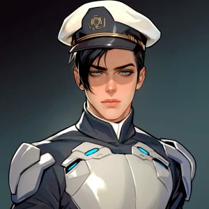 Star Army Humanoid Male Starship Captain