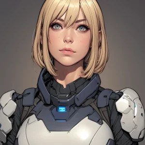 Star Army Female Humanoid