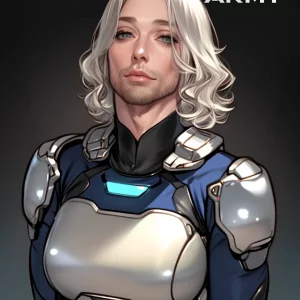 Star Army Non-Binary Humanoid