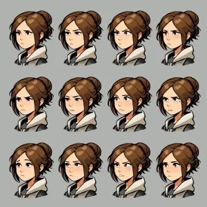 Character expression sheet