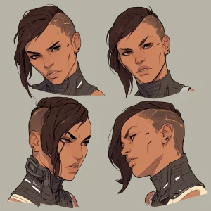 Character headshots