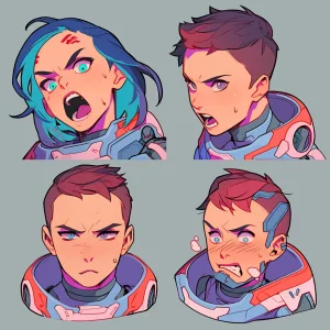 Character headshots