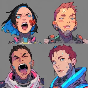 Character headshots