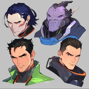 Character headshots