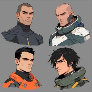 Character headshots