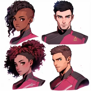 Character headshots