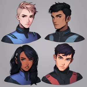 Character headshots