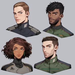 Character headshots