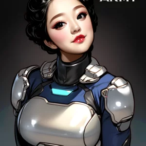 Star Army Female Humanoid