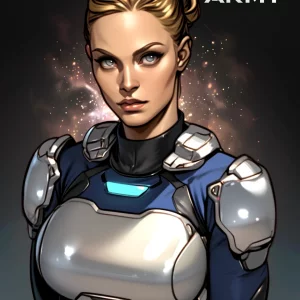 Star Army Female Humanoid