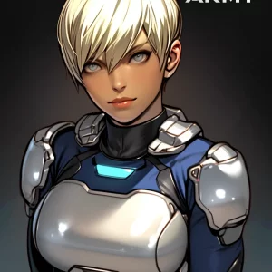 Star Army Female Humanoid