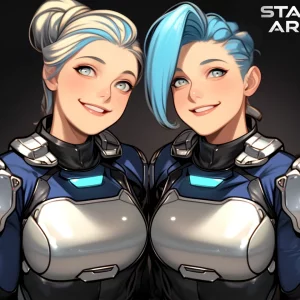 Star Army Female Buddies